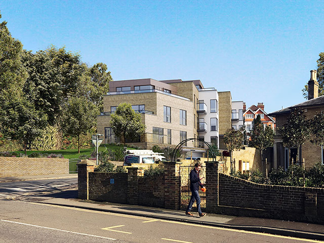 Planning consent to deliver new homes in an urban regeneration scheme