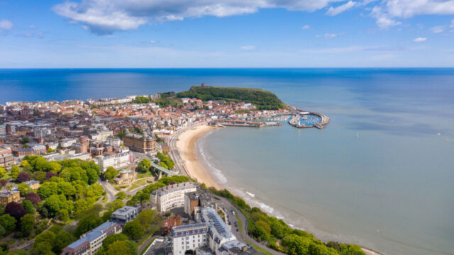 Aerial view of Scarborough
