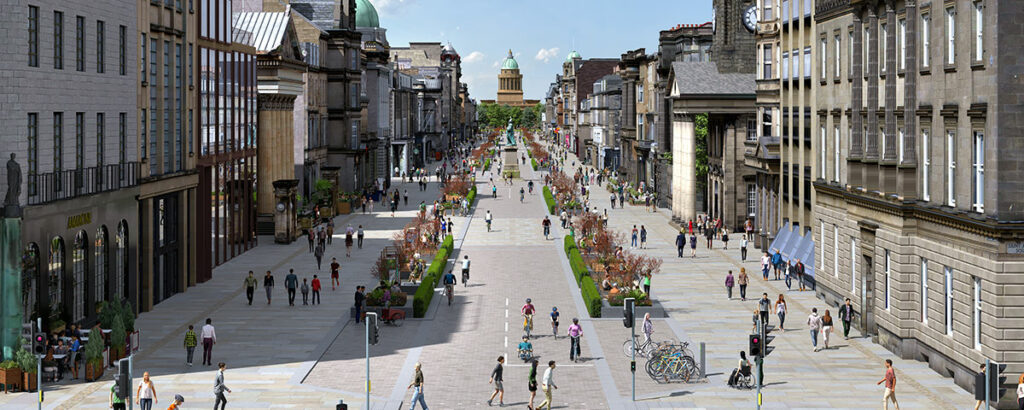 Tetra Tech design for George Street revitalisation unveiled by City of Edinburgh Council