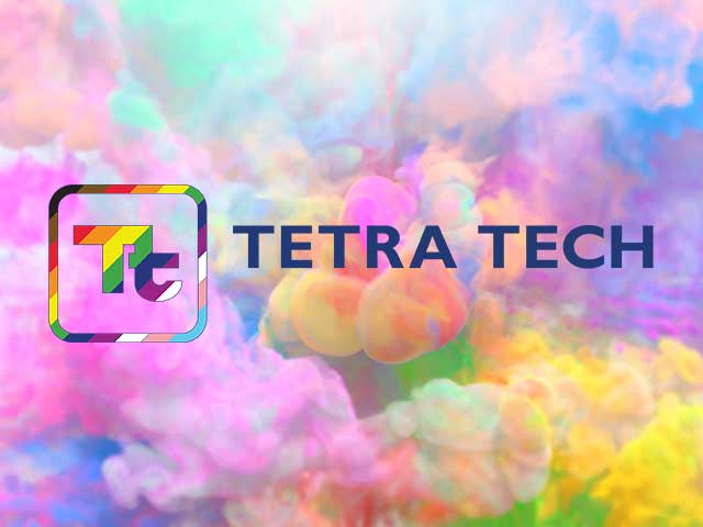 Tetra Tech turns rainbow for Pride 2021