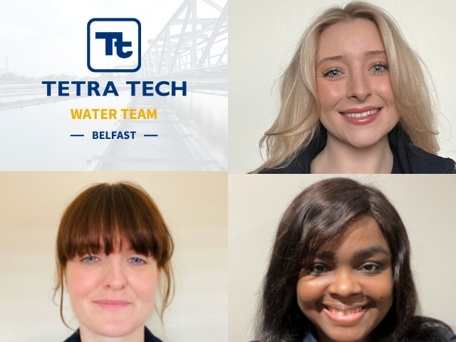 Paul, Elaine, Chloe and Rosey – Meet our Belfast Water Team