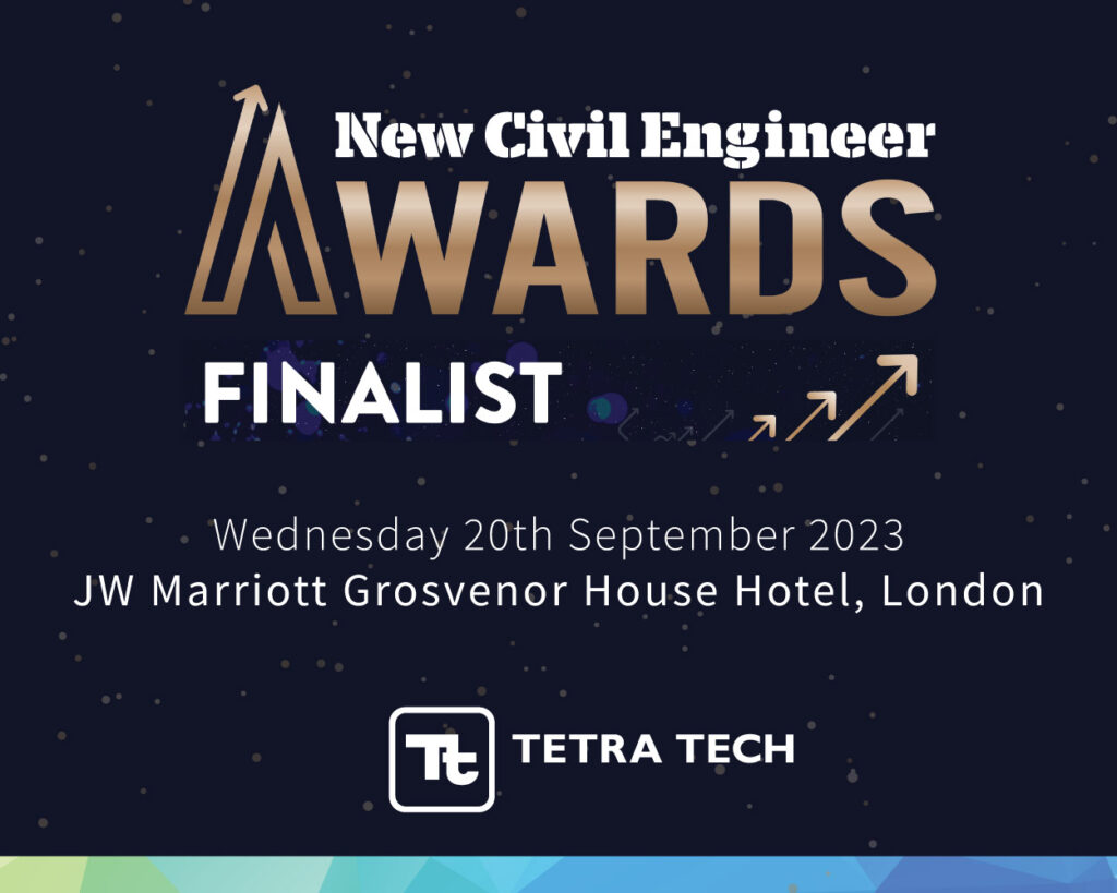 New Civil Engineer (NCE) Awards 2023: Tetra Tech Shortlisted for Seven Prestigious Awards