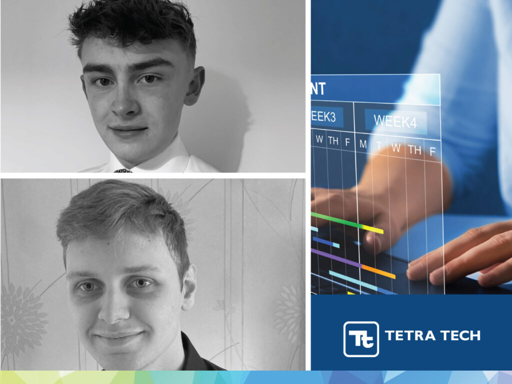 Max and Oli give their first Impressions of Tetra Tech as they start their careers in project management.