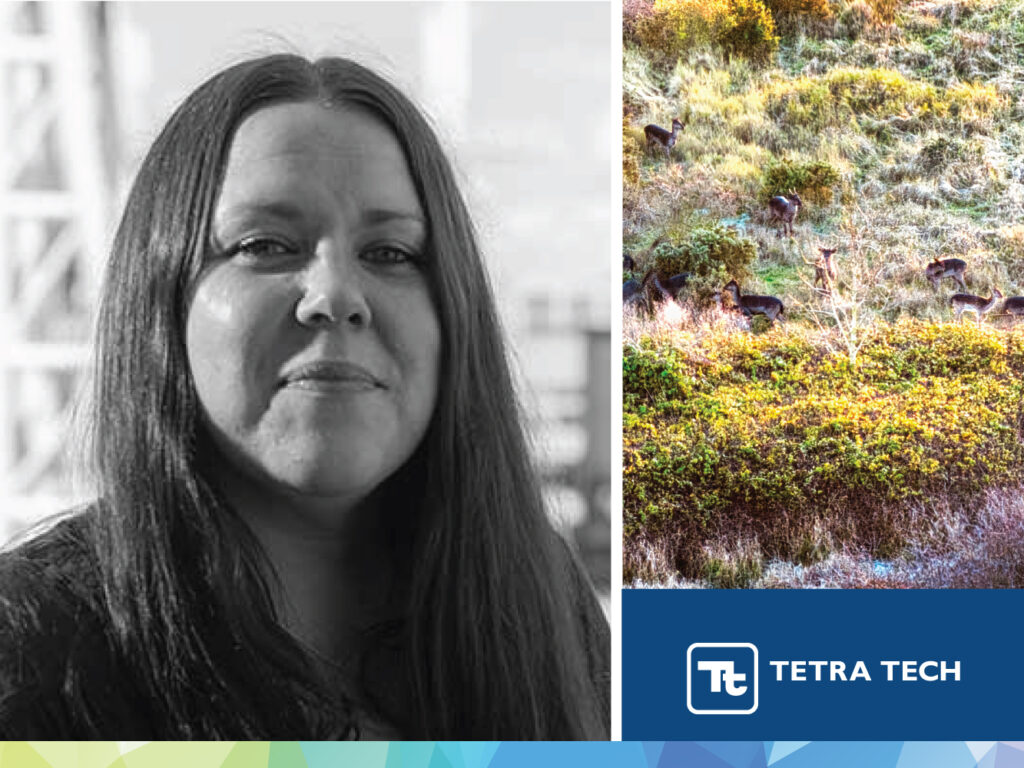 Our Ecology team has grown substantially over our history, and Associate Director Rachel Kerr has been at the heart of its expansion over the past decade.

Here, she outlines what her typical day looks like leading a team of 12, her favourite projects, and how her career has developed over her time at Tetra Tech.