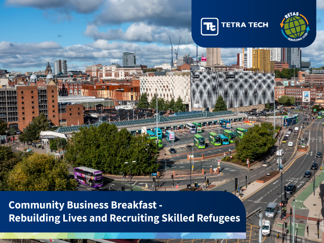 Community Business Breakfast - Rebuilding Lives and Recruiting Skilled Refugees.