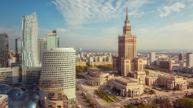 High-rise buildings in city center